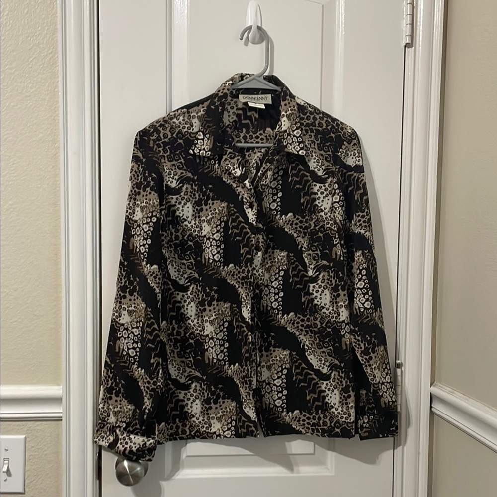 Burberry Black and Brown Men's Jacket